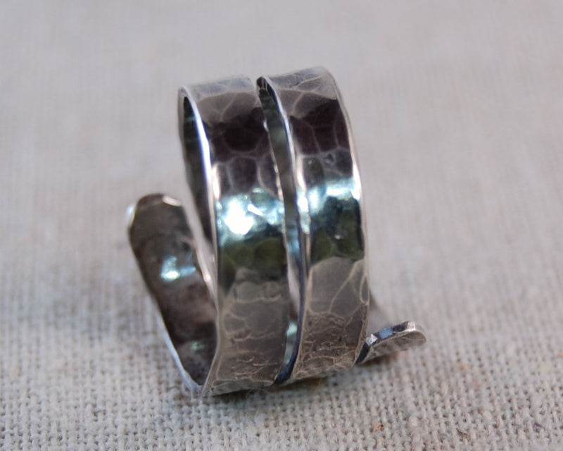 Mothers Ring Personalized Ring Sterling Silver Mother Ring Personalized WrapRing Name Ring