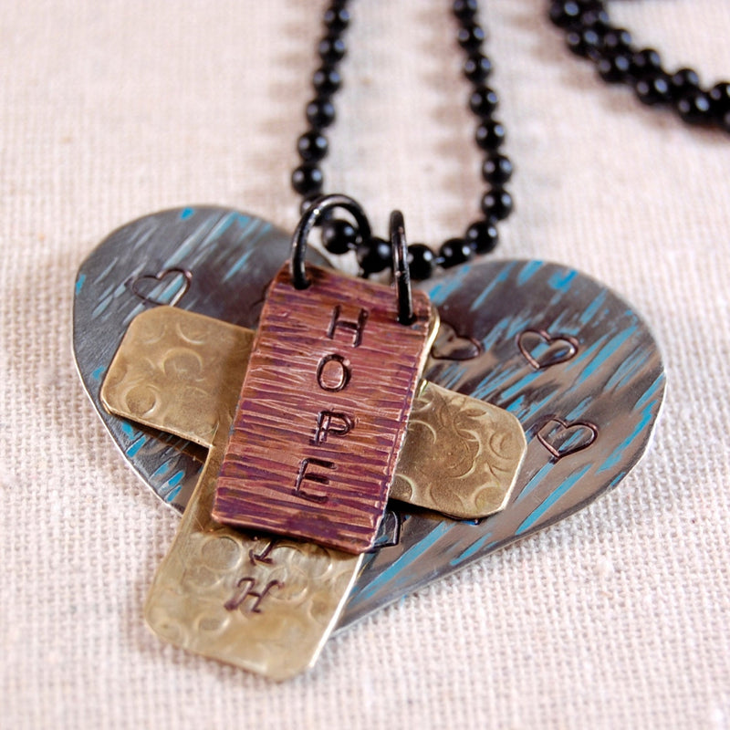 Hope Faith Love Necklace, Inspiration Necklace, Word Necklace, Hope Necklace, Faith Necklace, Love Necklace