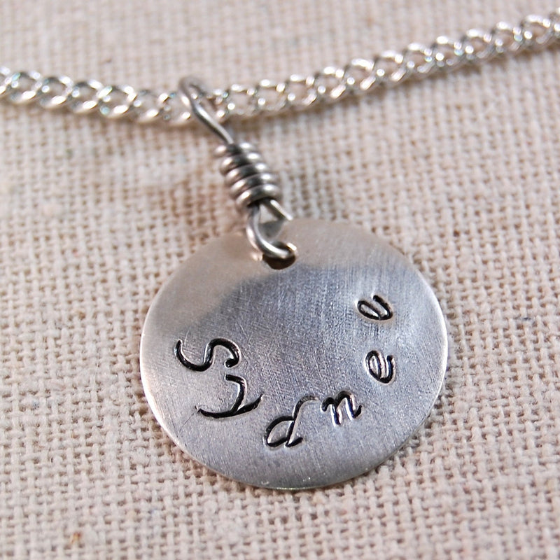 Bridesmaid Custom Necklace, Bridesmaid Personalized Necklace, Personalized Name Necklace for Her, Mothers Necklace, Name Necklace