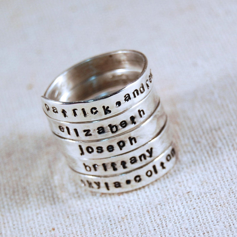 Glided Embrace Name Engraved Gold Couple Rings