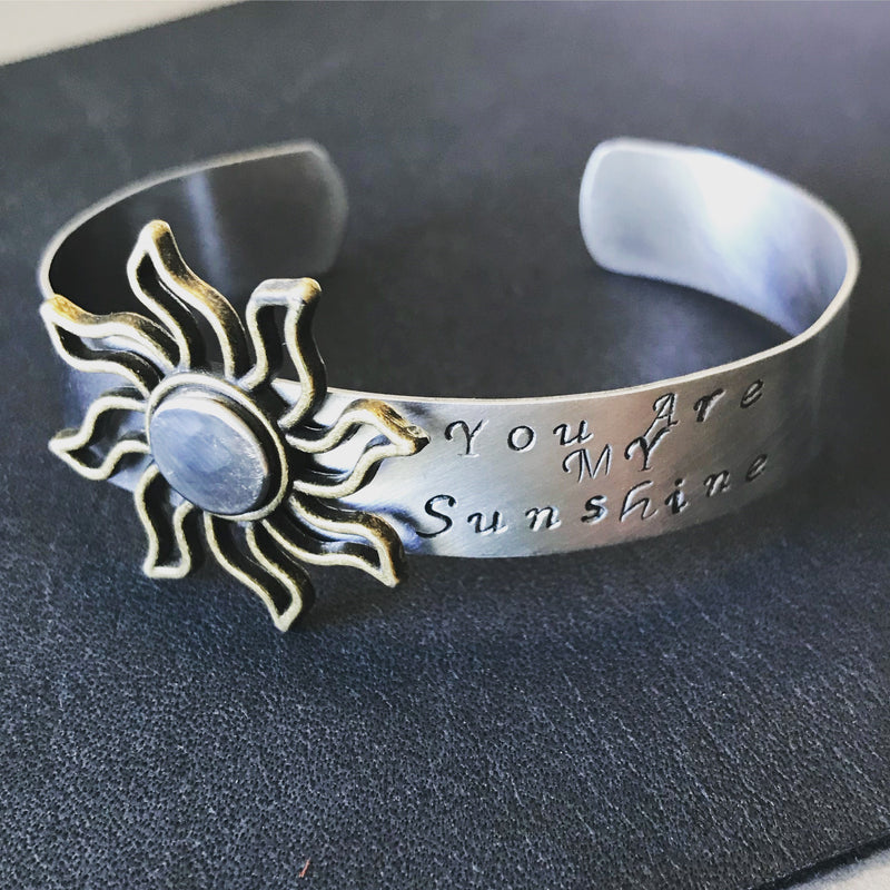 You Are My Sunshine Cuff Bracelet
